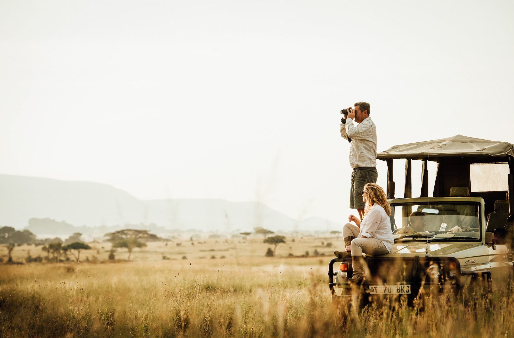 Dunia Camp game drive, Tanzania Africa. Luxury travel