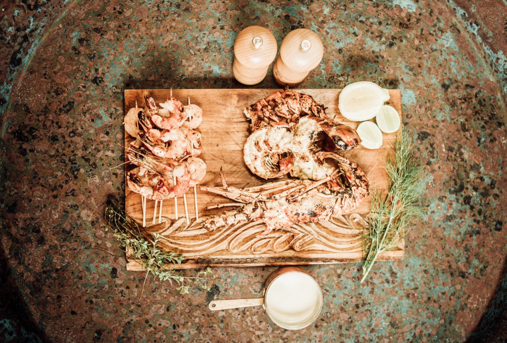 Fresh seafood in Africa. Experience luxury travel in Africa and the Indian Ocean.