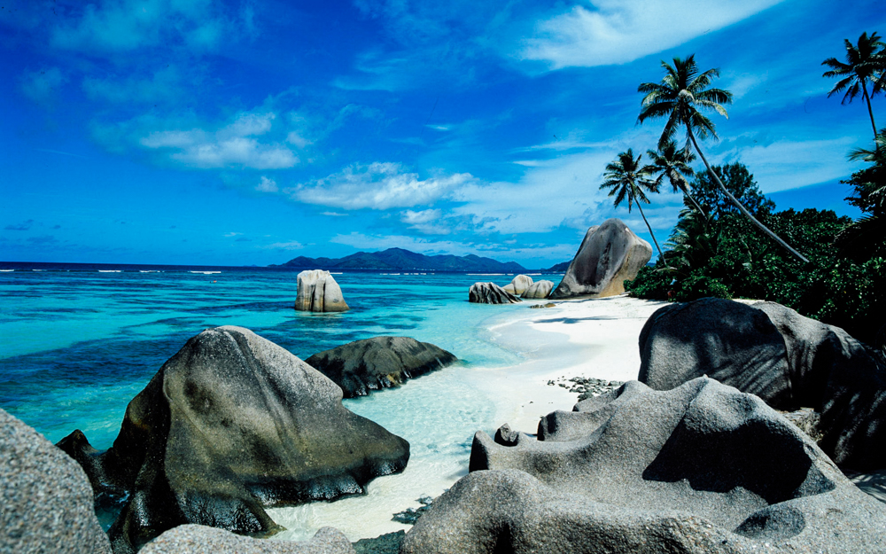 Anse Source D'Argent La Digue Island, Seychelles Indian Ocean