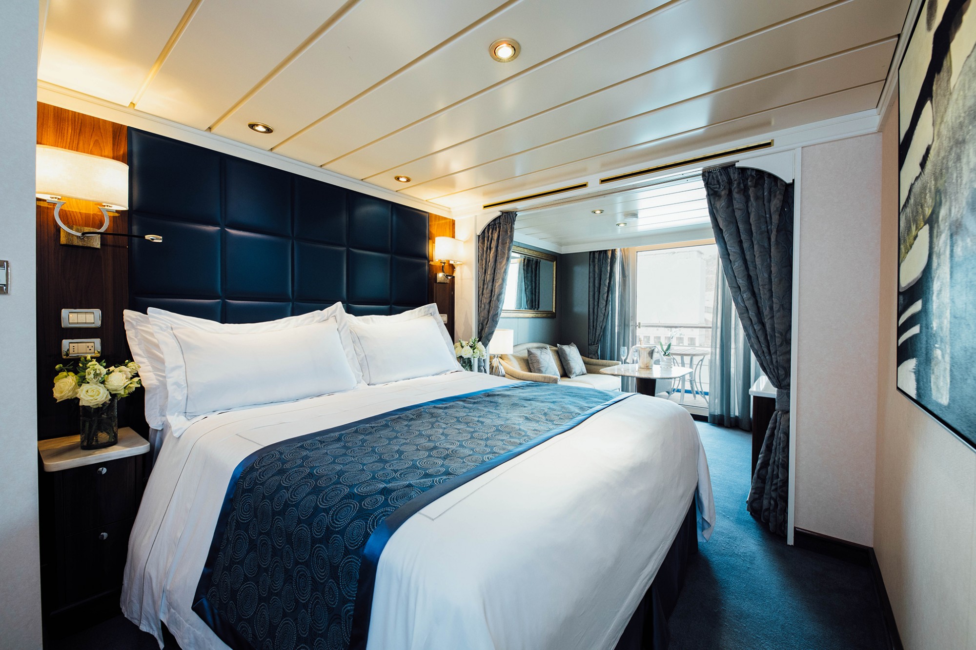 Aboard Regent Seven Seas Mariner