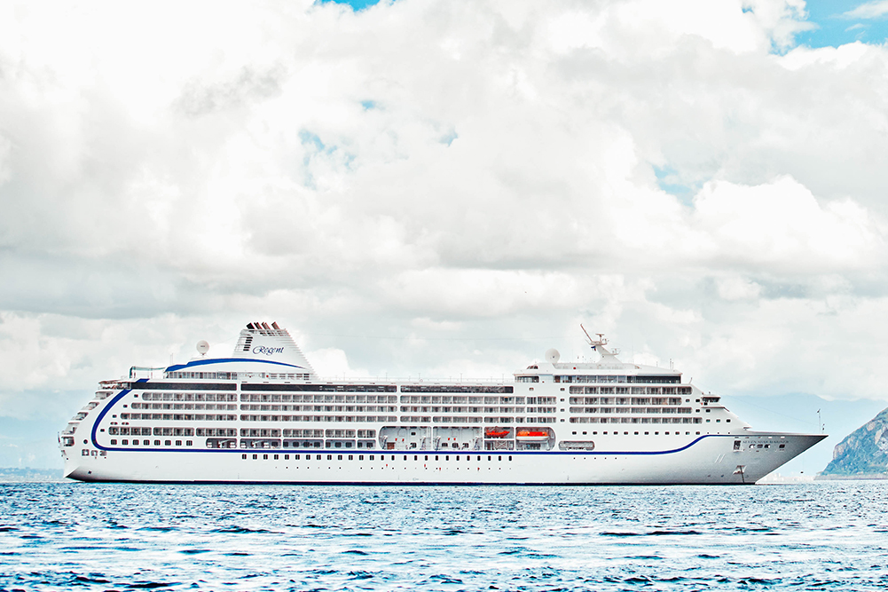 Aboard Regent Seven Seas Mariner