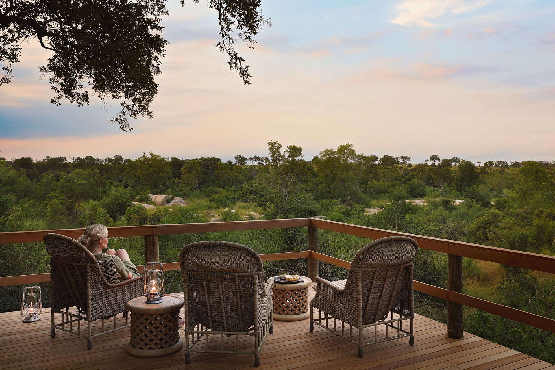Deck - Londolozi Pioneer Camp - Luxury Africa Safaris with Forth & Wonder