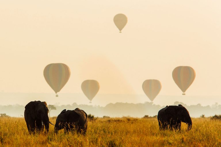 Hot Air Ballooning & Helicopter Flights - Luxury Africa Safaris with Forth & Wonder