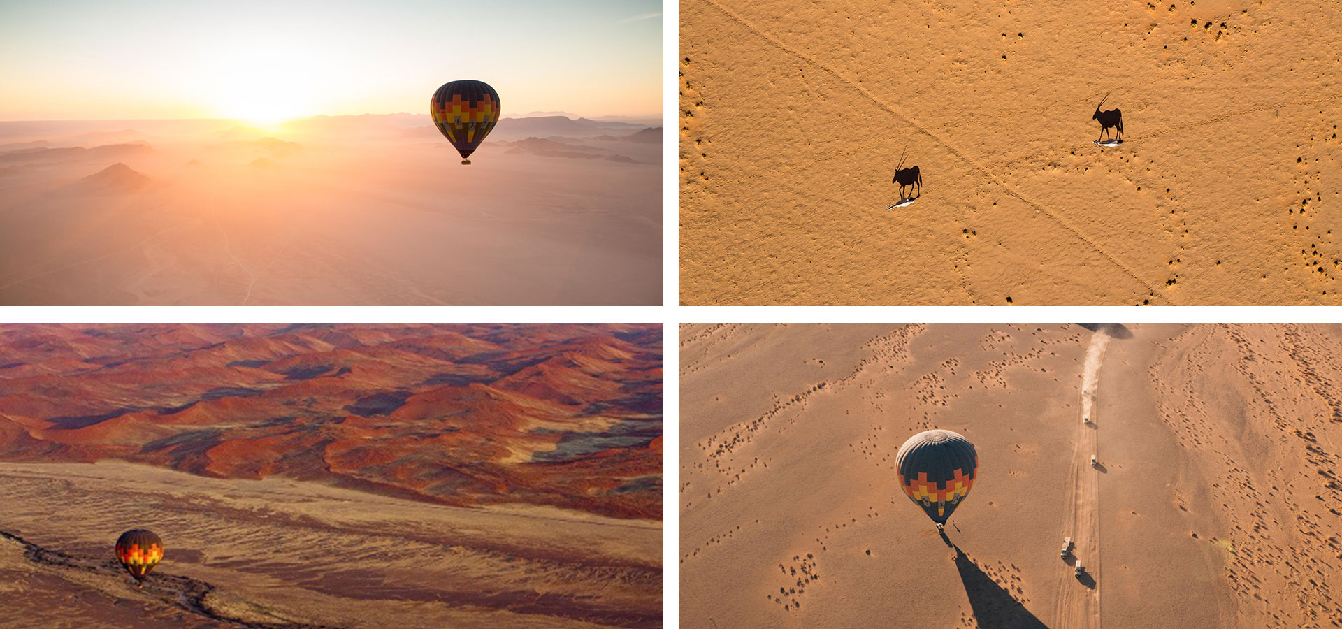 Namib Desert - Hot Air Ballooning & Helicopter Flights - Luxury Africa Safaris with Forth & Wonder