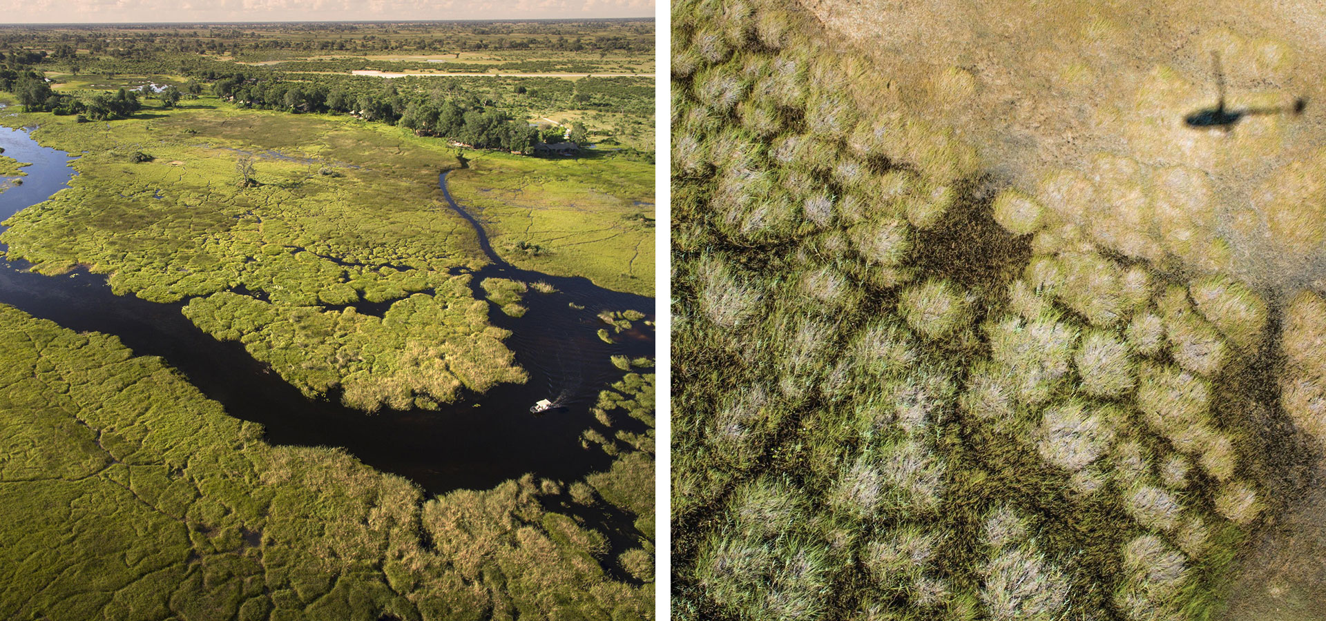 Okavango Delta - Hot Air Ballooning & Helicopter Flights - Luxury Africa Safaris with Forth & Wonder