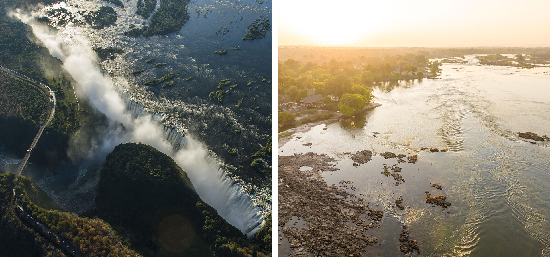 Victoria Falls, Zambia - Hot Air Ballooning & Helicopter Flights - Luxury Africa Safaris with Forth & Wonder