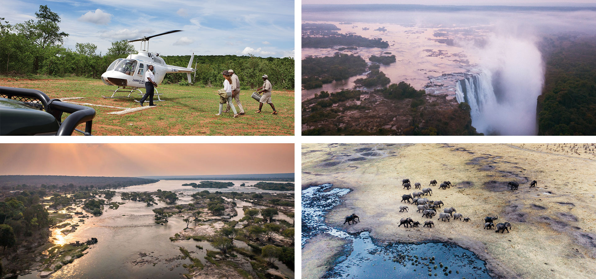 Victoria Falls, Zimbabwe - Hot Air Ballooning & Helicopter Flights - Luxury Africa Safaris with Forth & Wonder