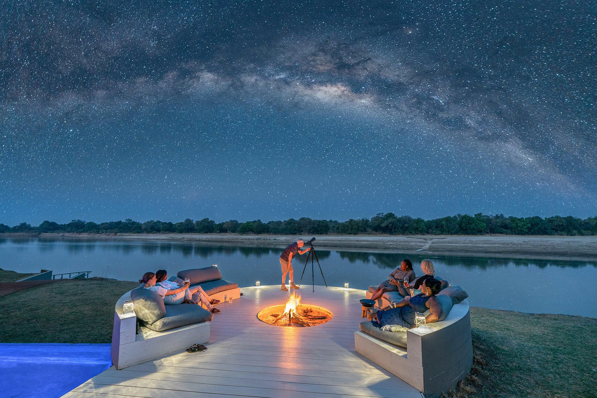 Stargazing - Time + Tide Chinzombo - Luxury Africa Safaris with Forth & Wonder