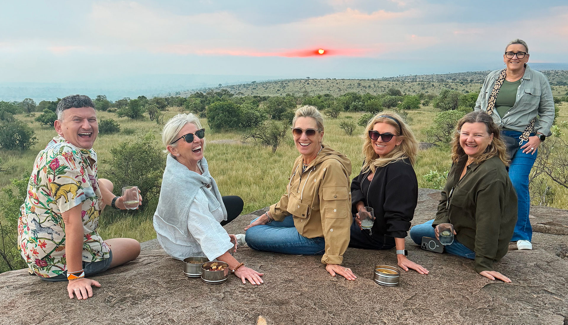 Sunset at Serengeti Bushtops, Tanzania - Luxury Africa Safaris with Forth & Wonder